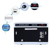 УФ стерилизатор-шкаф для хранения инструментов двухэтажный GM 209