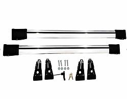 Багажник на рейлинги Shark серебристый