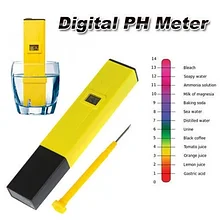 Электронный измеритель pH с ручной калибровкой