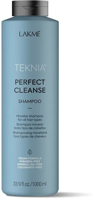 Шампунь для волос Lakme Мицеллярный для глубокого очищения волос увлажнение, очищение, защита 1000 мл