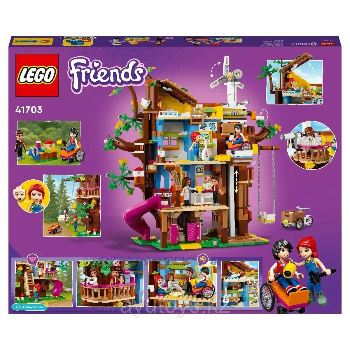 Lego Подружки Дом друзей на дереве. - фото 2 - id-p98513437