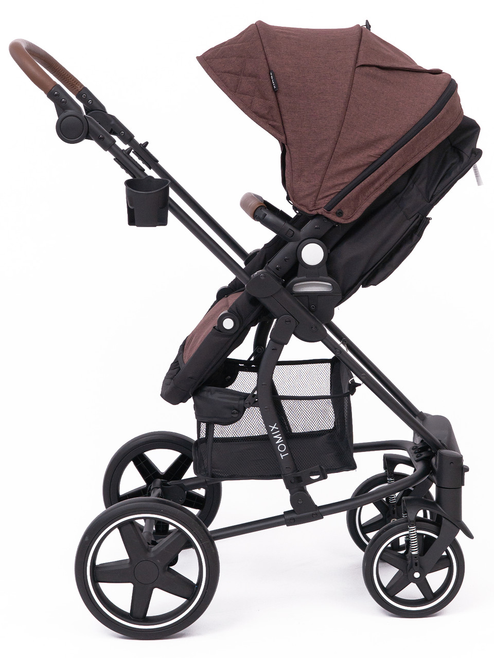 Детская коляска Tomix Madison 3 в 1 Brown - фото 7 - id-p98517436