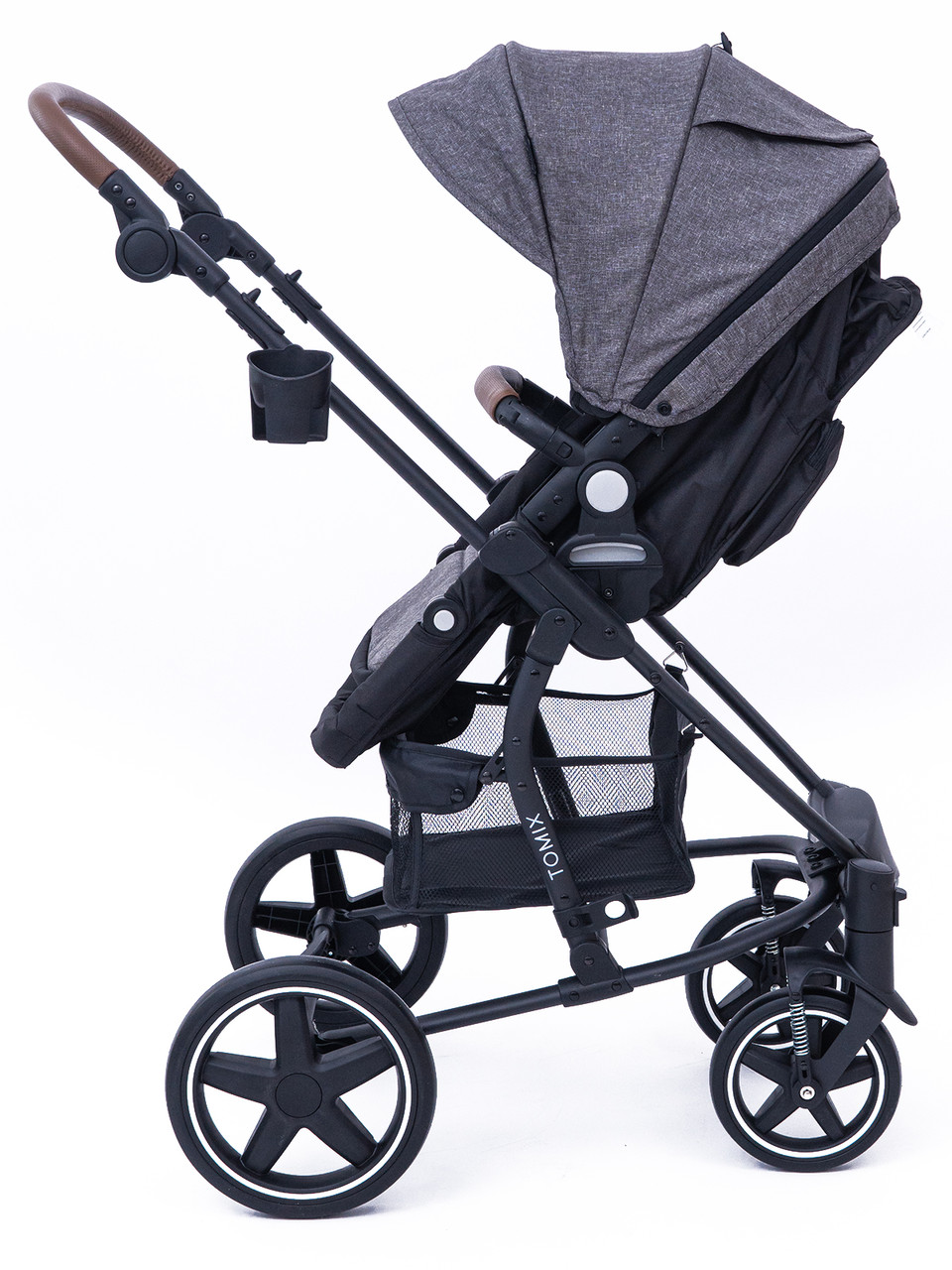 Детская коляска Tomix Madison 3 в 1 Grey - фото 4 - id-p98517463