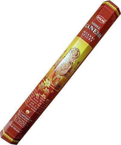 Благовония HEM Шри Ганеш (Shree Ganesh), ароматические палочки 20 шт.