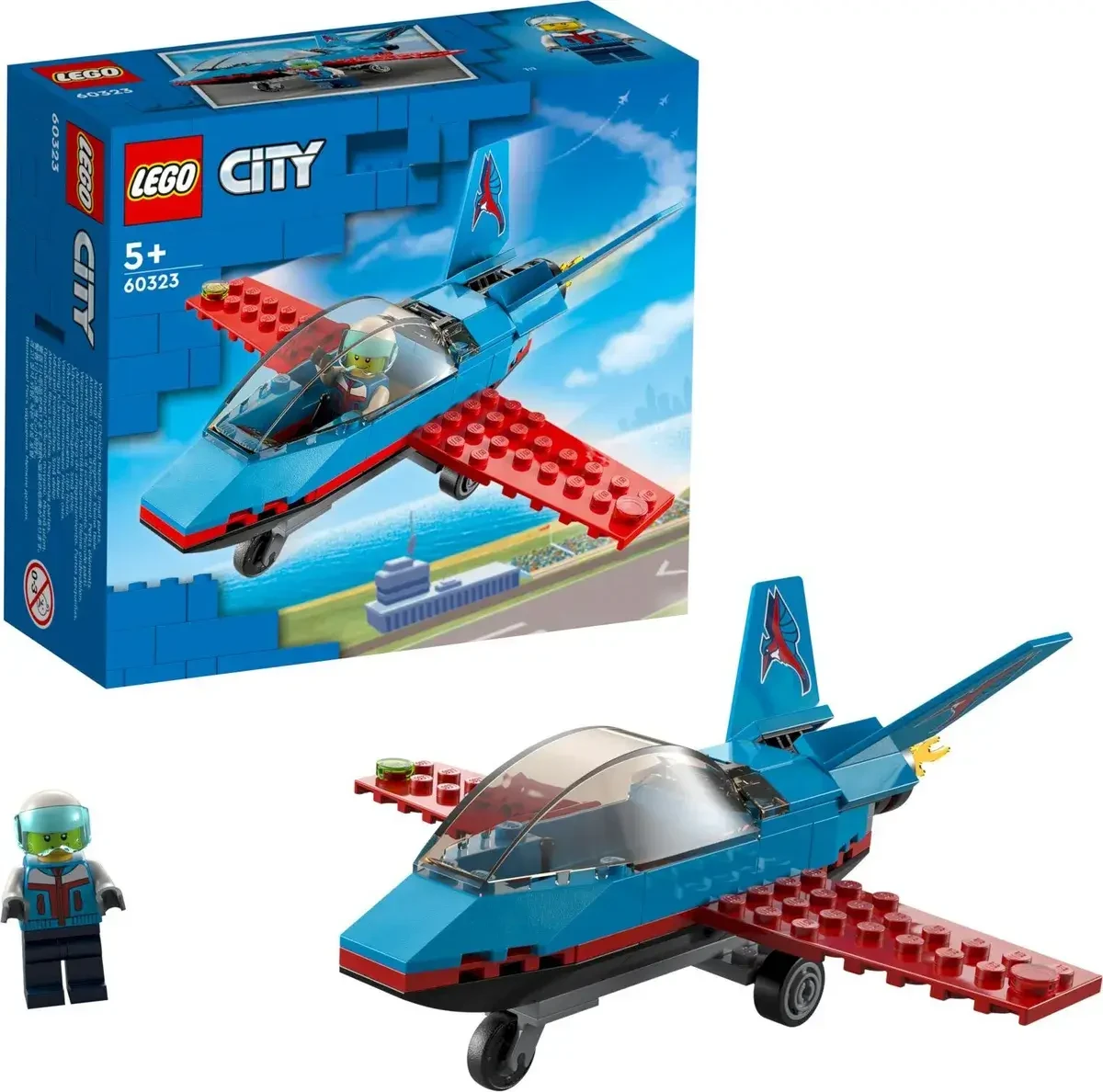 Lego Город Трюковый самолёт
