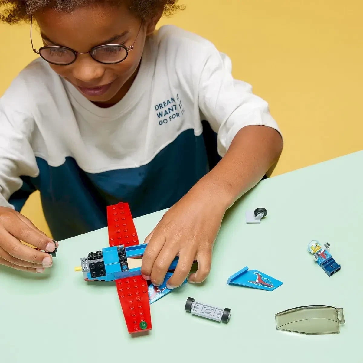 Lego Город Трюковый самолёт