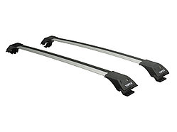 Багажник на рейлинги Tourmaline V1 серебристый