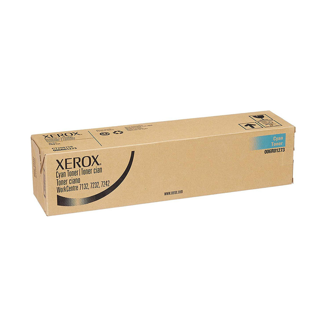 Тонер-картридж Xerox 006R01273 (голубой) Для Xerox WorkCentre 7132/7232/7242 8 000 страниц (А4)
