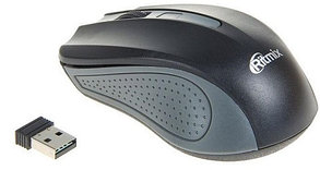Мышь Ritmix RMW-555, Черно-серый Mouse Wireless Optical Mouse, USB