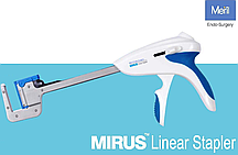 Одноразовый линейный степлер Mirus ™ (с диском или без диска) размеры: 30; 45; 60; 90; и: диаметры (мм) 30-3.5