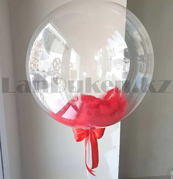 Перья для шаров 8 г красные - фото 7 - id-p98529332