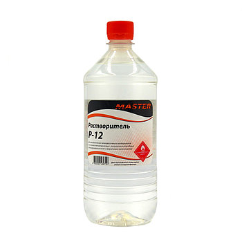 Растворитель Р-12, ГОСТ 7827-14, в пластиковой бутылке (0,9л-0,72кг)