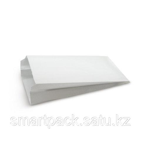 Пакет бумажный с плоским дном 170*300*70мм белый - фото 1 - id-p98535000