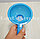 Воронка сливная 10 см диаметр синяя, фото 5