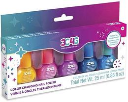 Make It Real Набор из 5 детских лаков меняющих цвет Color Changing Nail Polish