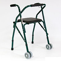 Prev Next  Ходунки-опоры на 2-х колесах с сидением FS914L