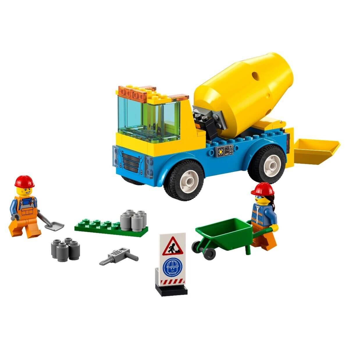 Lego Город Бетономешалка