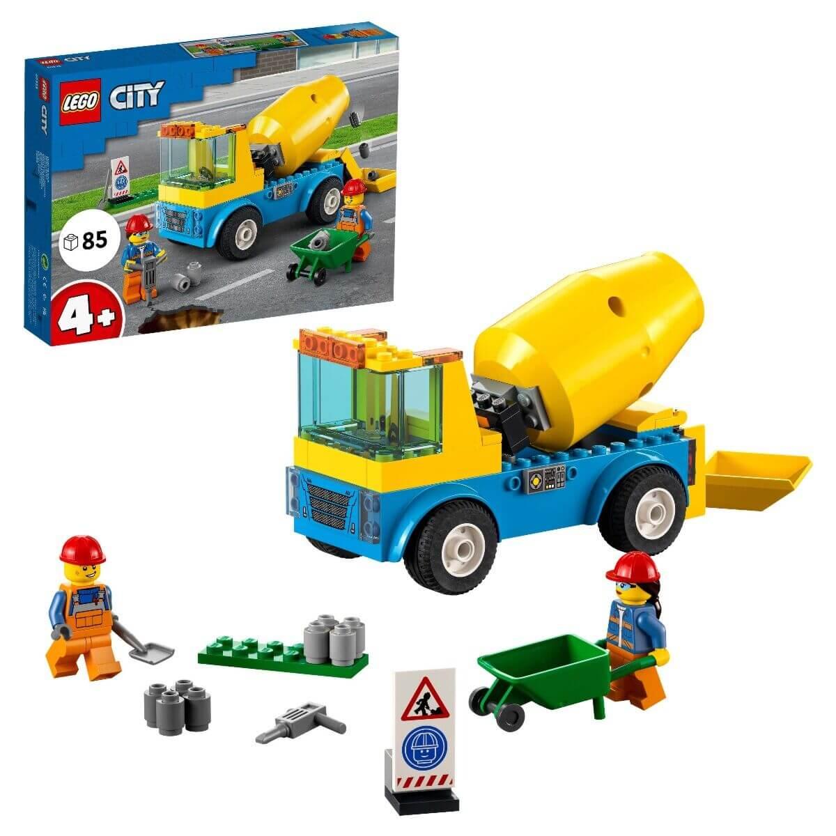 Lego Город Бетономешалка