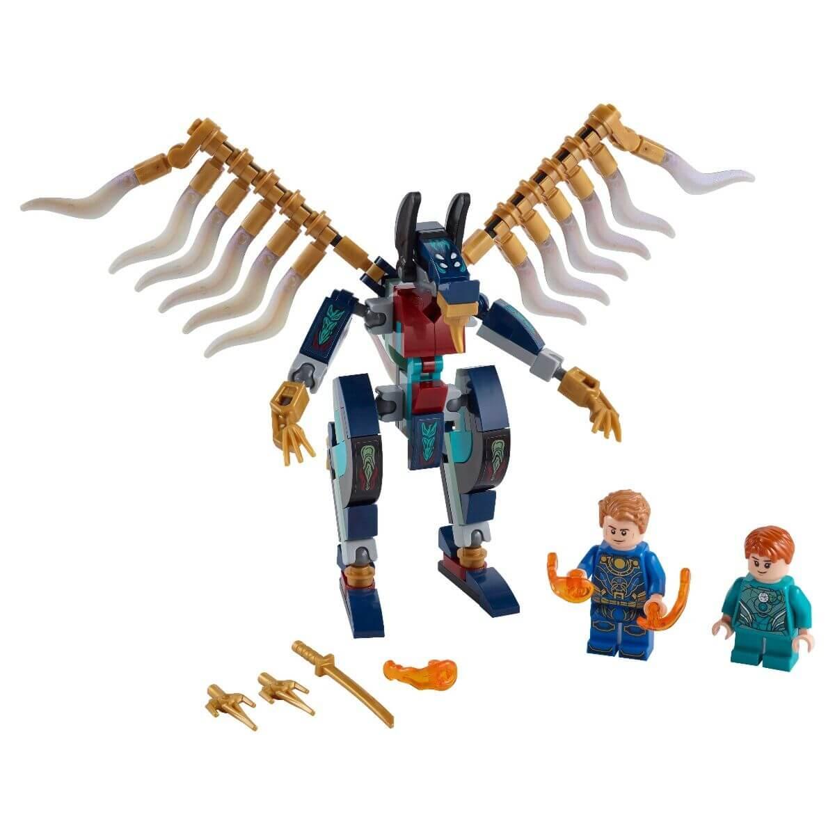 Lego Супер Герои Воздушное нападение Вечных 76145