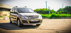 Защита переднего бампера одинарная Ø51мм ИСКРА (ППК) LADA Largus 2012-20
