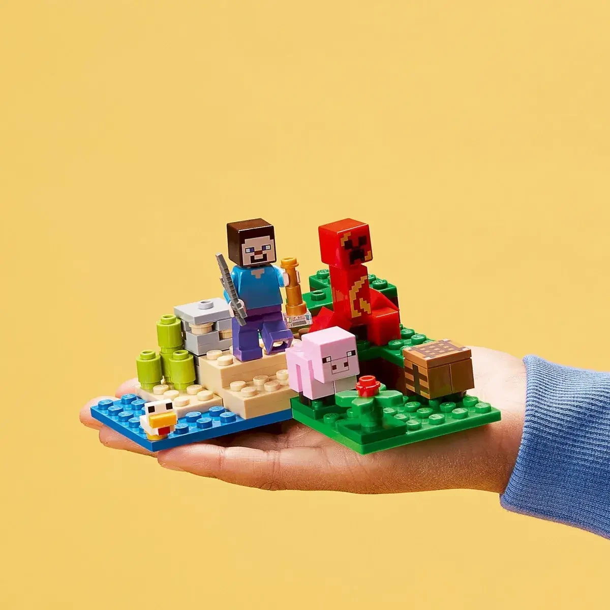 Lego Minecraft Засада Крипера