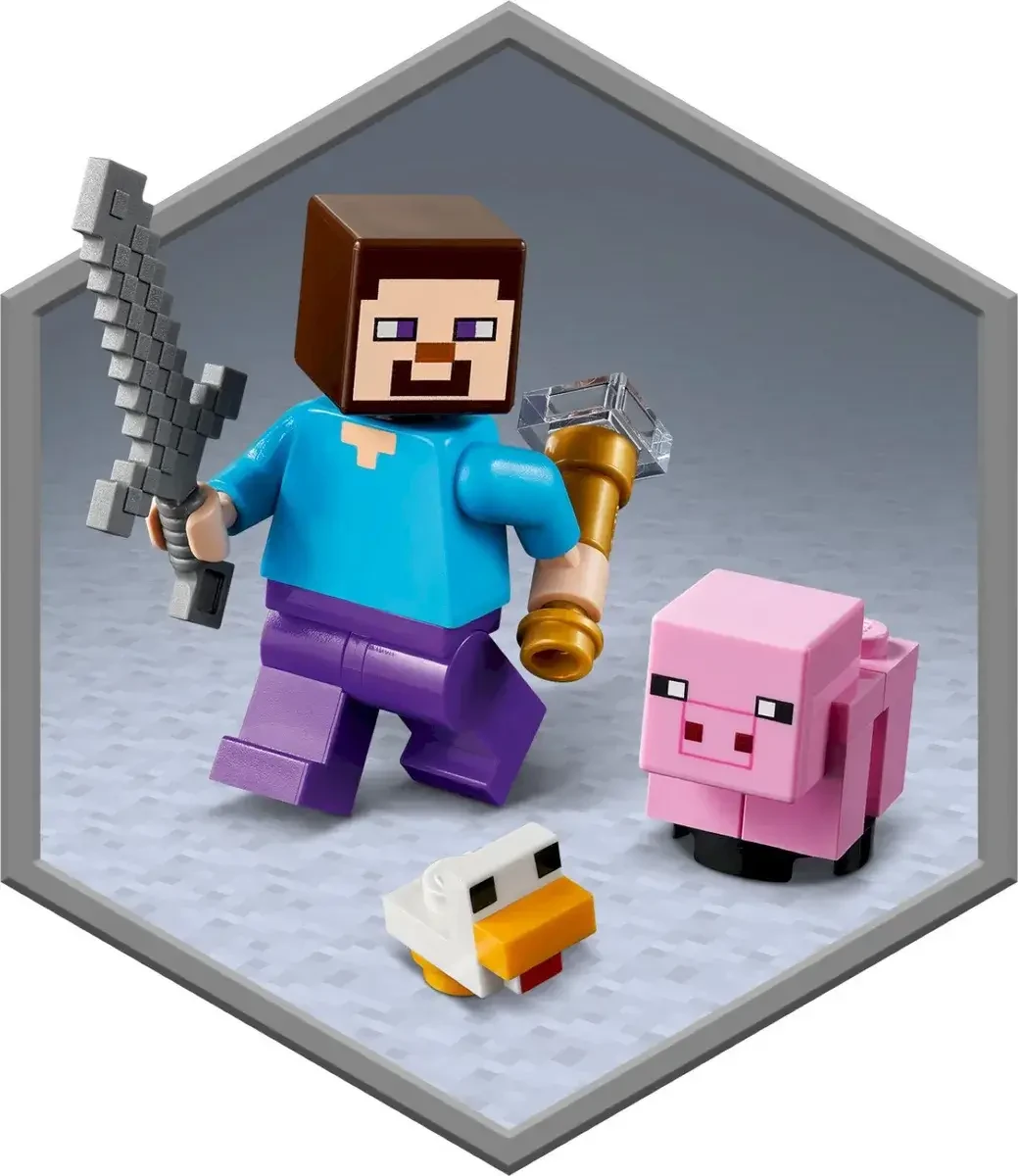 Lego Minecraft Засада Крипера
