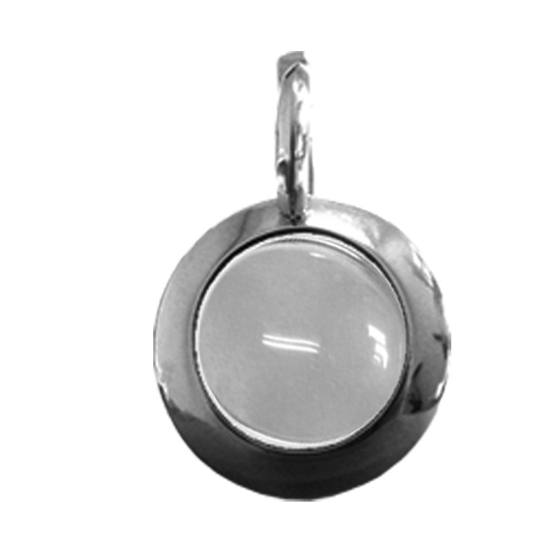Серьги Teosa серебро с родием 43430АР