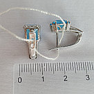 Серьги TEOSA 200-534-T серебро с родием, фото 3