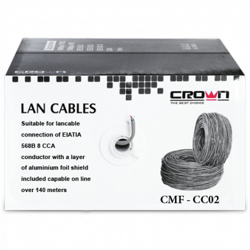 CROWN micro FTP CMF-CC02 кабель витая пара (FTP CMF-CC02) - фото 2 - id-p98549572