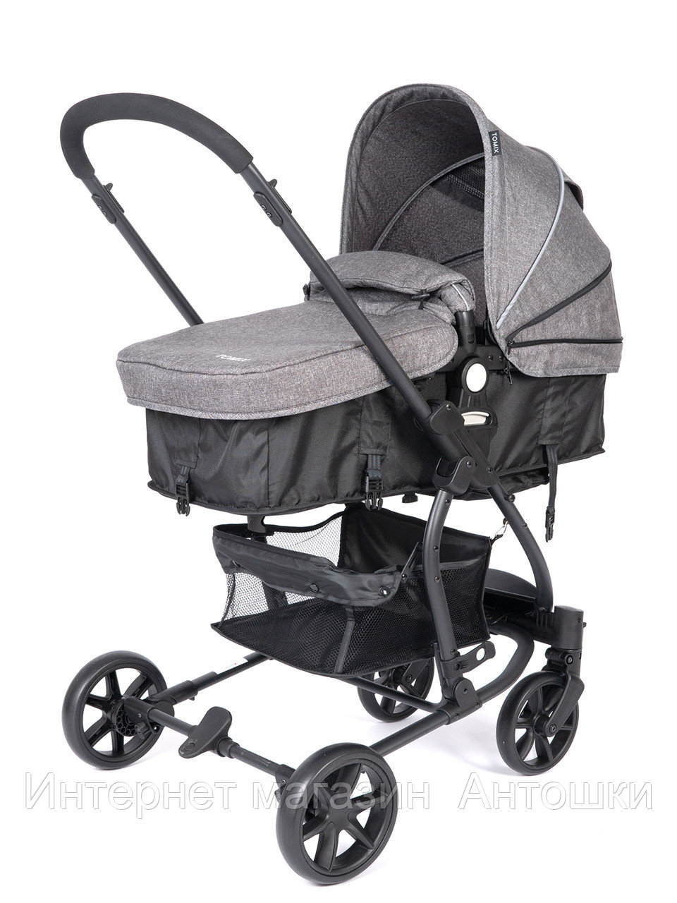 " Коляска трансформер Tomix ""SANDY 2022"(Grey)
