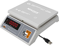 Весы настольные Mertech M-ER 326 AFU-3.01 "Post II" LED USB-COM