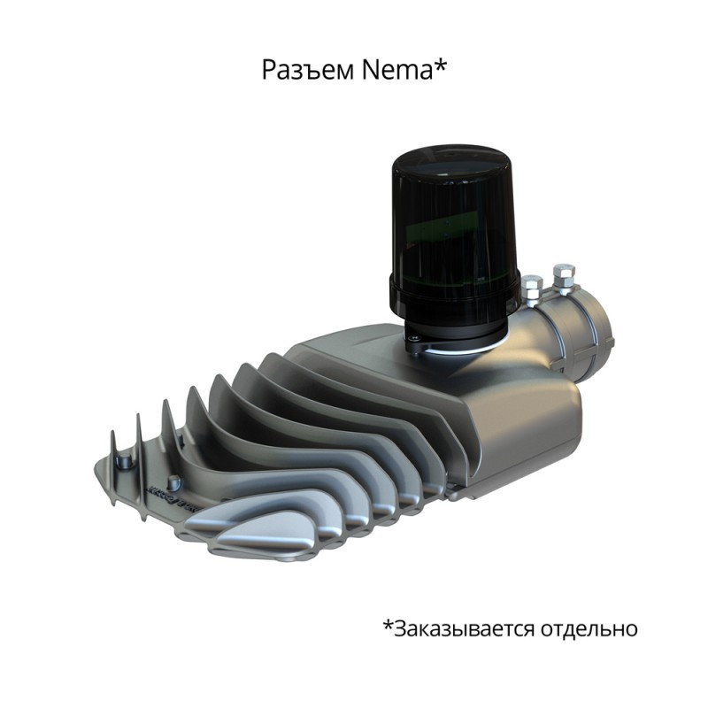 Светильник уличный с разъемом NEMA 90 watt. Консольный светильник на опору