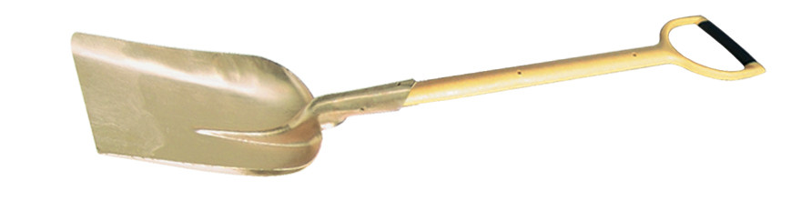 Искробезопасная лопата совковая 270 x 990 мм - фото 1 - id-p98562163