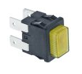 ПЕРЕКЛЮЧАТЕЛЬ ДВУХПОЛЮСНЫЙ ОРАНЖЕВЫЙ (LF3319425)