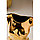 Ваза керамическая "Венера", настольная, золотистая, 25 см, фото 2