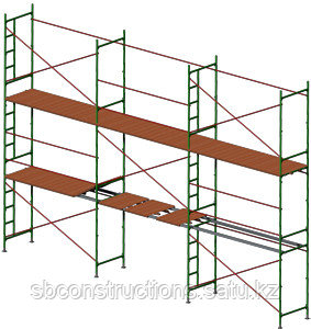 Леса рамные строительные монтажные для наружных и внутренних работ 3мм толщина - фото 4 - id-p98568795