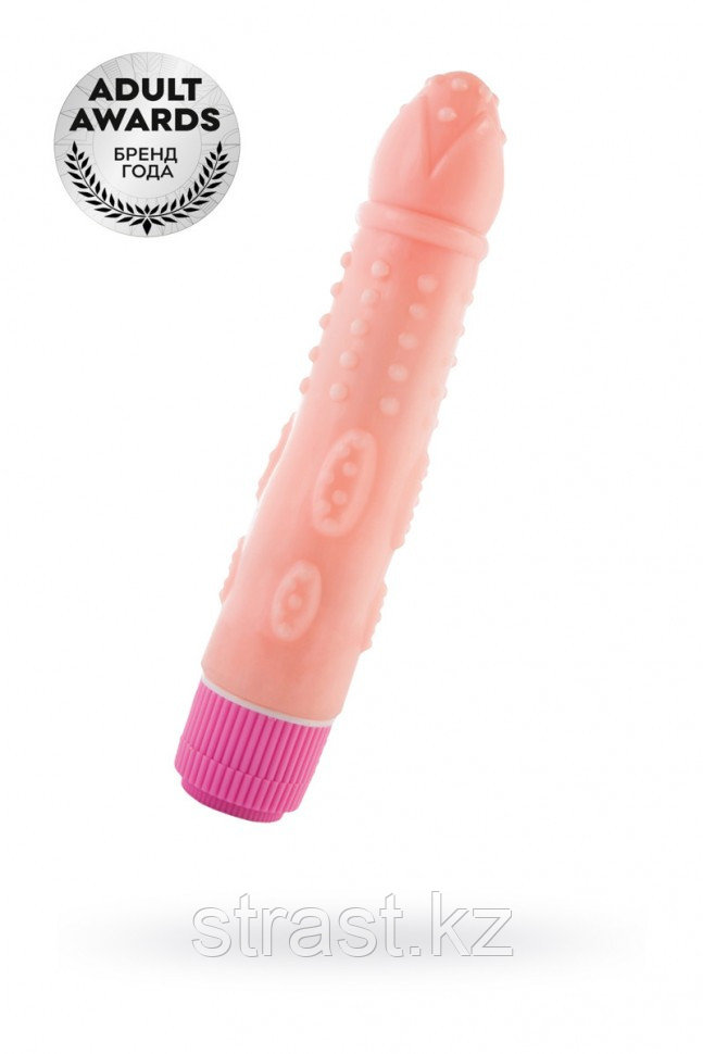 РЕАЛИСТИЧНЫЙ ВИБРАТОР TOYFA A-TOYS BOOL, PVC, ТЕЛЕСНЫЙ, 21 СМ, фото 1