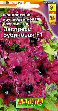 Семена Фриллитунии крупноцветковой "Экспресс F1 рубиновая" Аэлита, фото 2