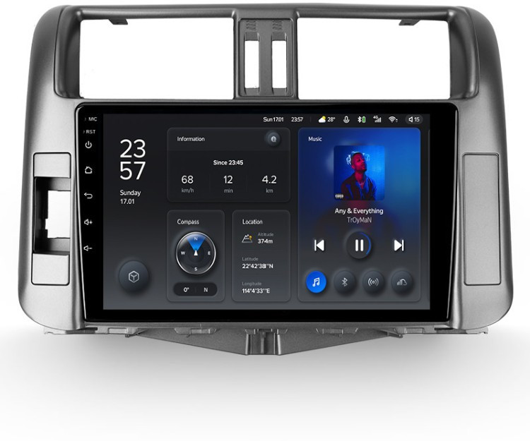Teyes.kz X1 Toyota Land Cruiser Prado 150 2009-2013 1/16 wi-fi