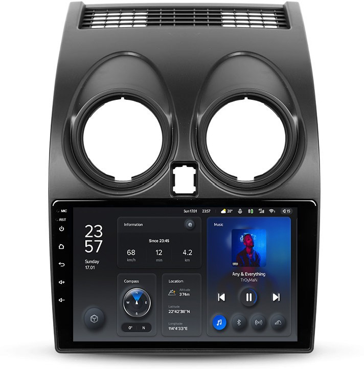 Teyes.kz X1 Nissan Qashqai 1 J10 2006-2013 1/16 wi-fi