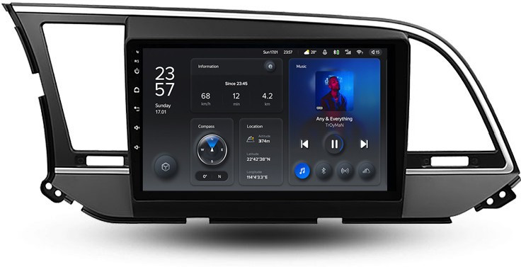 Teyes.kz X1 Hyundai Elantra 6 2015-2018 1/16 wi-fi