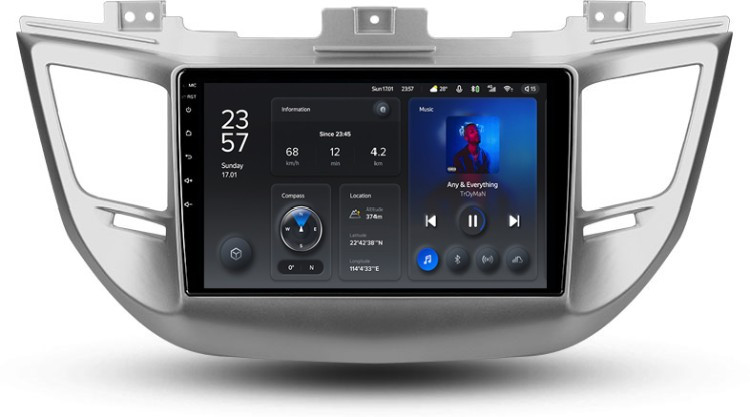 Teyes.kz X1 Hyundai Tucson 3 2015-2018 1/16 wi-fi