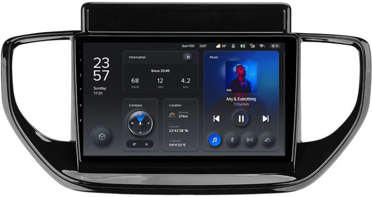 Teyes.kz X1 Hyundai Solaris accent 2 II 2020-2021 1/16 wi-fi