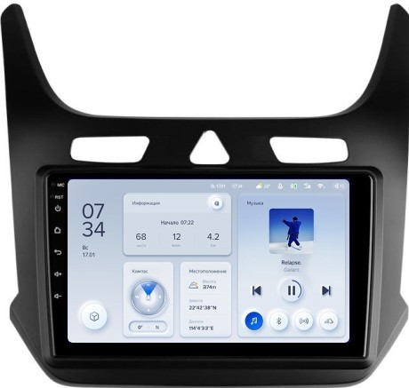 Teyes.kz X1 Chevrolet Cobalt 2 2011-2018 2Gb+32Gb