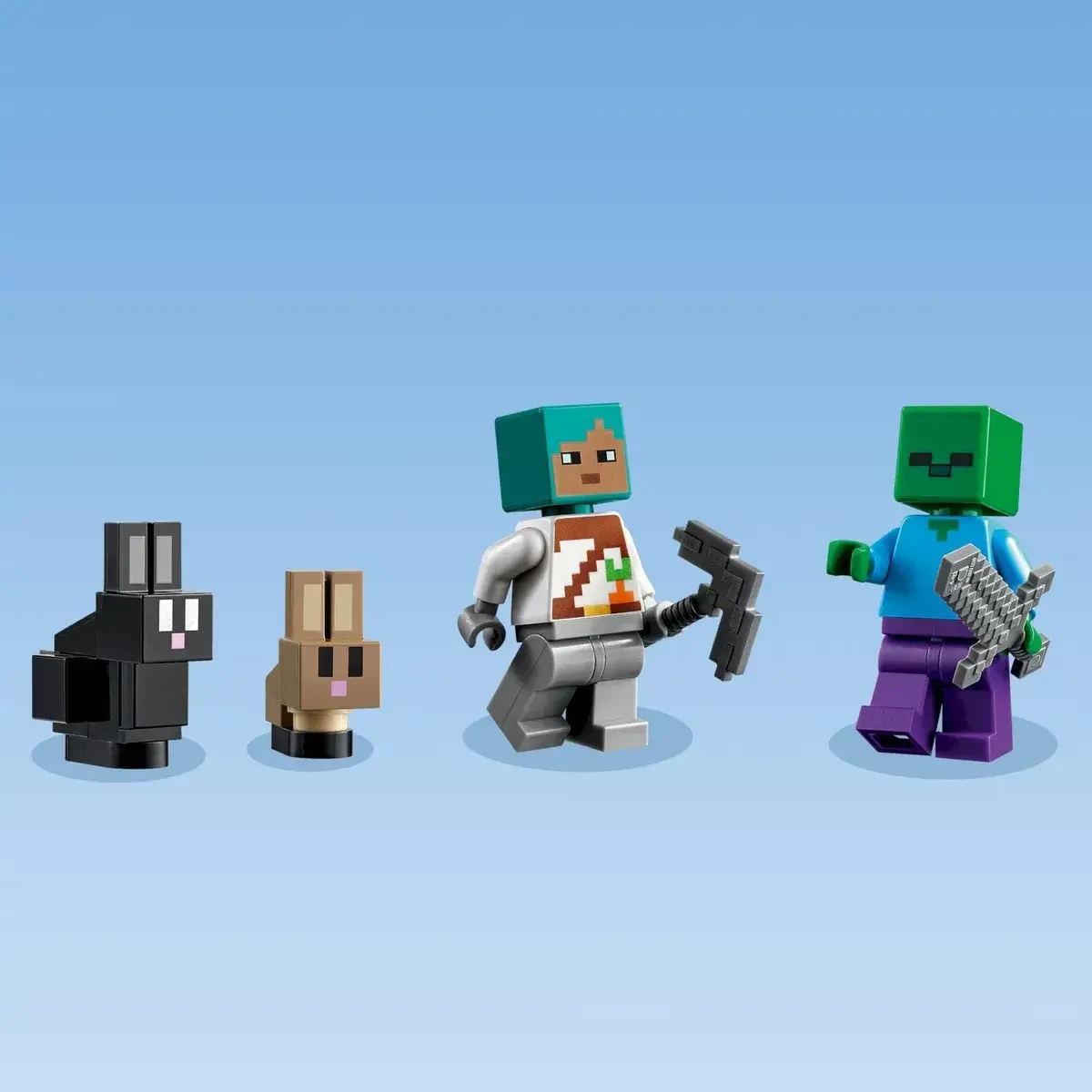 Lego Minecraft Кроличье ранчо