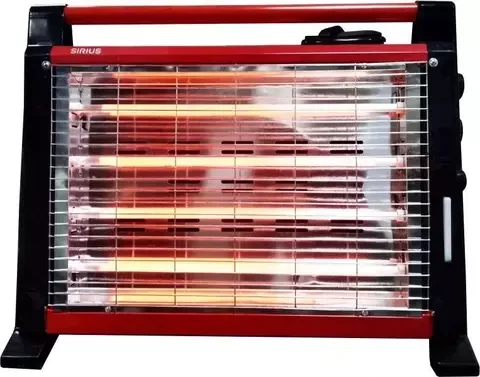 Обогреватель инфракрасный SIRIUS с увлажнителем воздуха, вентилятором и термостатом (Черный)