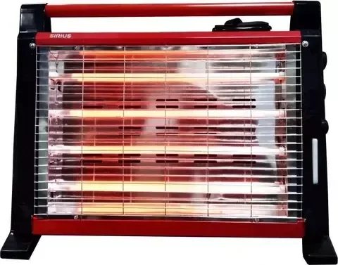 Обогреватель инфракрасный SIRIUS с увлажнителем воздуха, вентилятором и термостатом (Черный), фото 2
