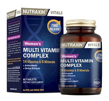 Мультивитаминно-минеральный комплекс для женщин Nutraxin (14 витаминов + 8 минералов, 60 таблеток, Турция)