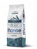 Monge ALL BREEDS Hypoallergenic 2,5кг Гипоаллергенный корм с лососем и тунцом для взрослых собак всех пород