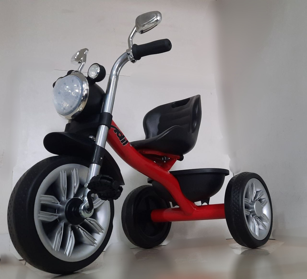Брутальный Детский трехколесный велосипед "Harley". Kaspi RED. Рассрочка.